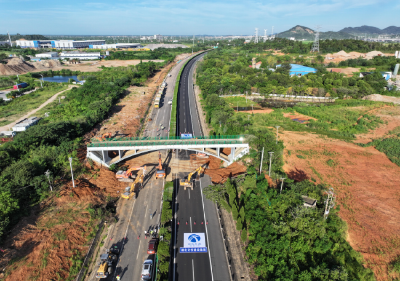 全线双向八车道！汉宜高速改扩建荆州段全力推进