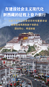 在建设社会主义现代化新西藏的征程上奋力前行——习近平总书记的亲切关怀和重要讲话鼓舞雪域高原各族干部群众团结同心、再谱新篇