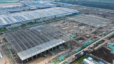 建功支点正当时︱进度条刷新！这个产业园二期项目冲刺关键节点
