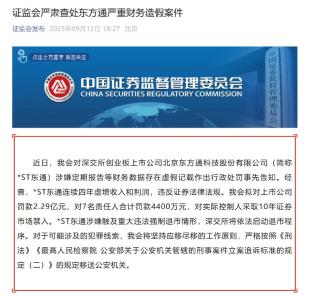 严重财务造假！将强制退市！