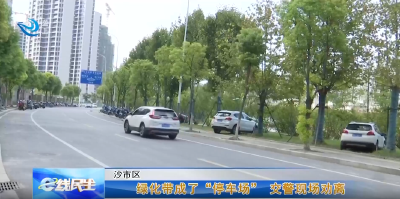 e线民生 | 绿化带成了“停车场” 交警现场劝离