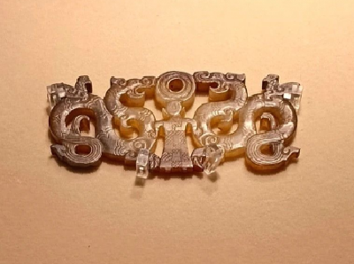 每日一宝丨2300年前的“天庭通行证”，竟藏在荆州博物馆这块玉里？