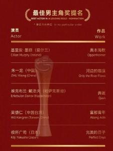 湖北籍的他，获提影帝！
