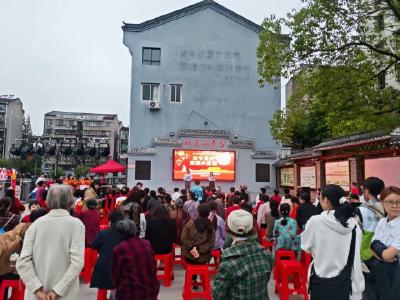 荆州区通会桥社区开展“双节同庆，家国共团圆”活动