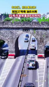 车友们，别急着加油！92号汽油将重回6元时代啦！