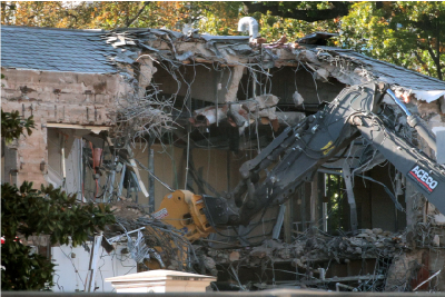 白宫突发！开始拆了