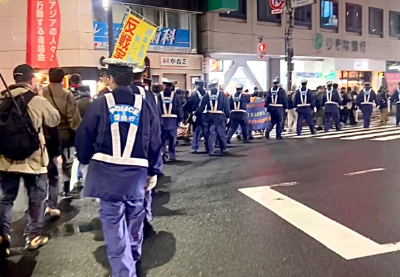 日本民众连日抗议日美首脑会谈