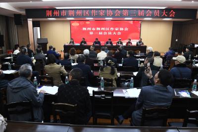 荆州市荆州区作家协会第三届会员大会召开
