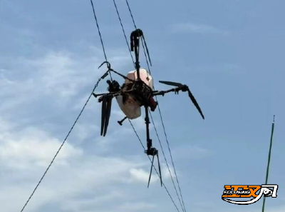 公安县首例！无人机操作不当撞高压线致千户停电，飞手被警方行拘