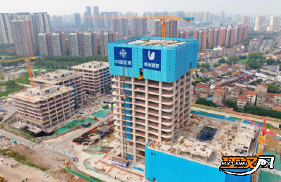 荆州市产业孵化中心（东塔）建设火热推进
