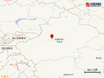 新疆阿克苏地区库车市发生3.6级地震