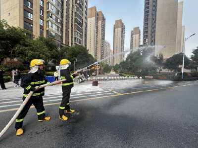 沙市区天井渊社区：解锁消防“硬技能”  筑牢家园“防火墙”