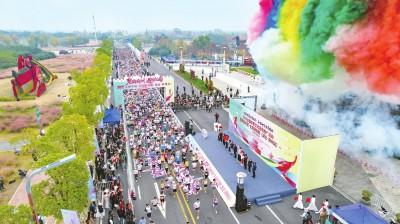 畅享生态赛道，打卡楚国市集——3000跑友用脚步丈量楚韵纪南