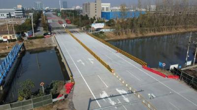 东方大道豉湖渠桥今晚通车