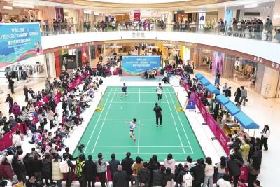 荆州沙市：一支球拍舞动全城