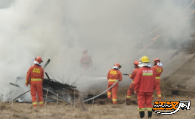 鄂湘携手 以练筑防  湖北公安、湖南安乡联合开展跨省森林灭火实战演练