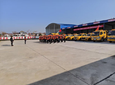 公安县公路事业发展中心参加跨区域除冰保畅演练