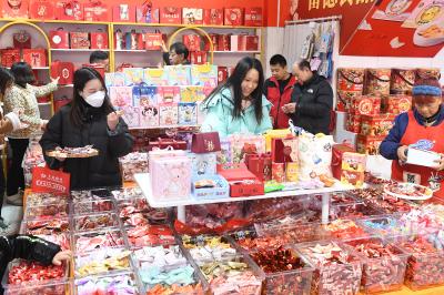 元旦佳节临近 两湖糖果抢眼