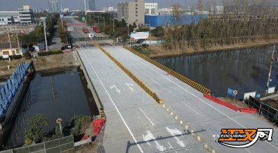 沙市区东方大道豉湖渠桥恢复通车