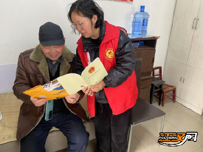 沙市区文化宫社区联合荆州市统计局开展《统计法》入户宣传活动