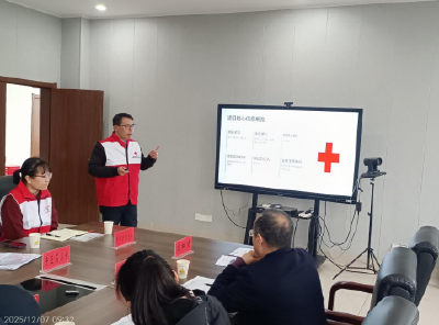 荆州市首届“博爱同行”红十字志愿服务活动通过验收评审