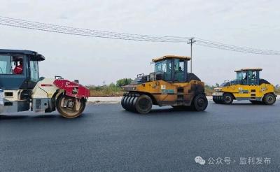 监利首条绕城公路，年底通车