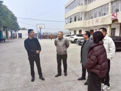 汪刚走访调研太和垸村美丽乡村建设情况