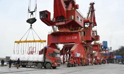 创历史新高！荆州港松滋港区年吞吐量突破1500万吨