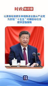 时政微观察丨推进全面从严治党，总书记提出新要求