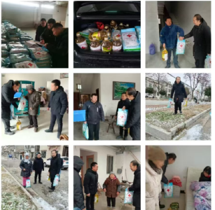 雪中送炭一团火，治理洪湖谱新篇！荆州市司法局驻村“两清”工作队开展慰问活动