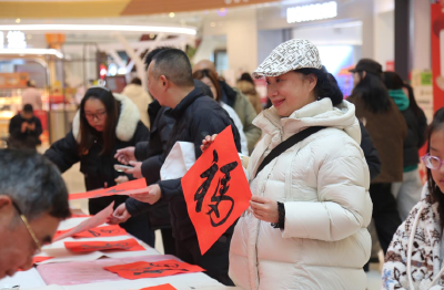 省市书画大咖云集挥毫 笔墨传情共贺新春送福