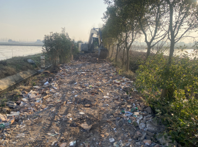 江陵六合垸：抢晴兴水利 服务保丰收