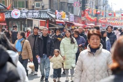 火！荆州酒店春节满房，商场日均客流超5万