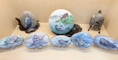 方寸长江石 绘出故乡情 石首“石头画”探索非遗传承新路径