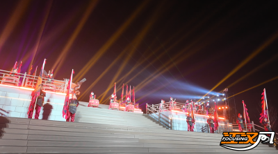 百人方阵穿越千年古城 荆州园博园“楚王巡游”彩排探班