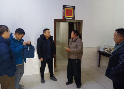 荆州区荆西社区：新春慰问暖民心，联建共建践初心