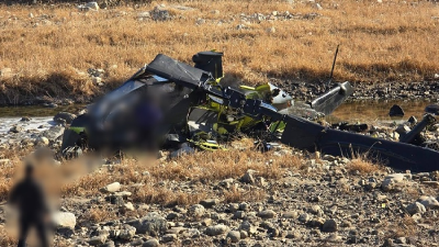 韩国一军用直升机坠毁 2人死亡