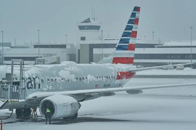 美国数千架次航班被取消