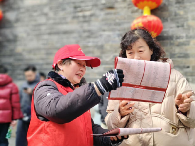 春节我在岗 | “荆声有你”暖新春 “志愿红妆”映古城