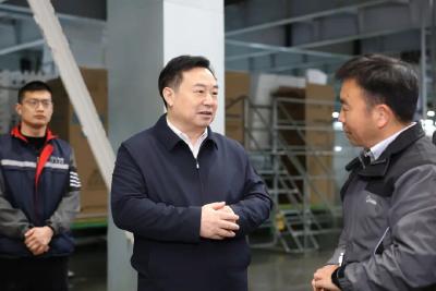 汪元程开展“五联五促”走访暨调研企业复工复产活动