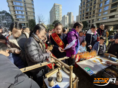 非遗糖画暖新春 金融反诈守平安