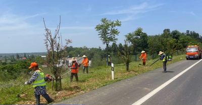 松滋市公路部门节后收心干劲足 春季养护提质效