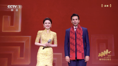 登上春晚舞台报幕的伊拉克小伙，即将成为“中国女婿”