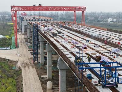 二广高速绕城段，建设现场画面传来→