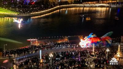 空中猜谜、千人放灯……荆州的元宵夜，也太有仪式感了吧！