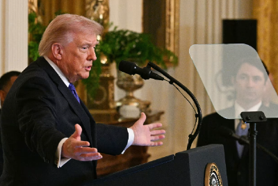 特朗普称对伊朗军事行动可能持续4至5周