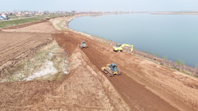 石首天鹅洲江豚湾露营基地+生态采摘园项目正式启动建设