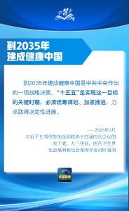 到2035年建成健康中国，总书记划重点