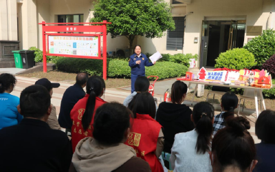 “志愿红”携手“火焰蓝” 荆州区消防筑牢高层小区“防火墙”