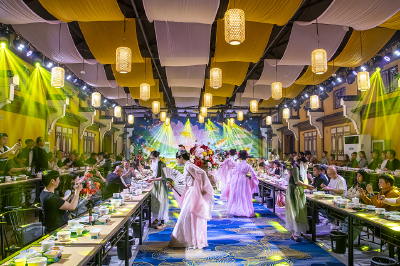 媒体大v走进洪湖瞿家湾  水上实景战役《这一仗打得真漂亮》首场彩排曝光  